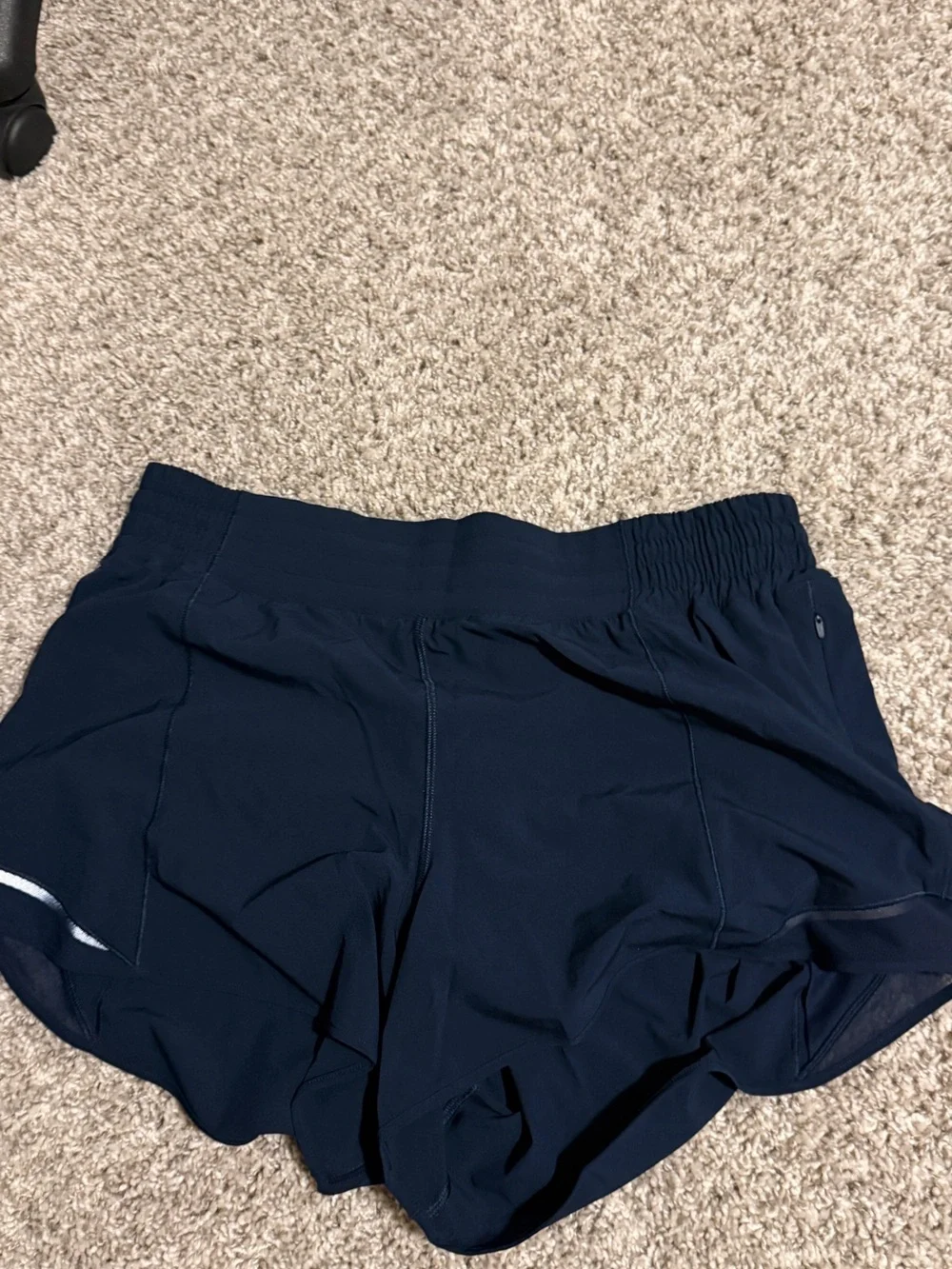 lululemon athletica Girls' Navy Blue Athletic Shorts